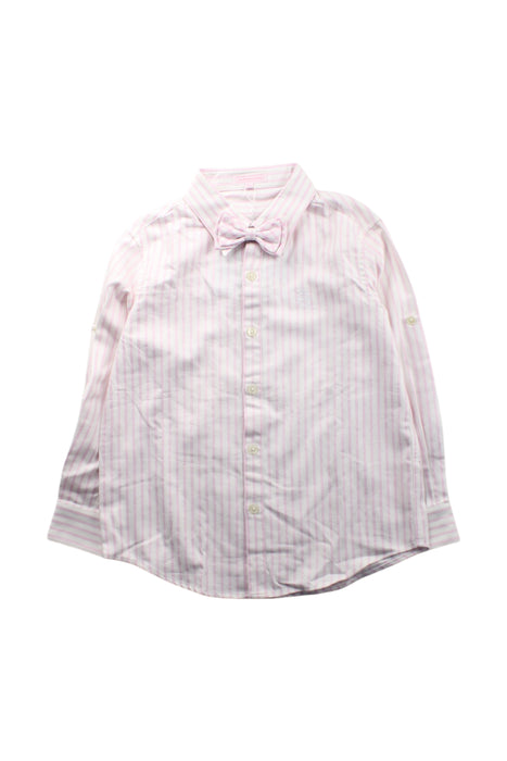 A Pink Long Sleeve Shirts from Nicholas & Bears in size 8Y for neutral. (Front View)