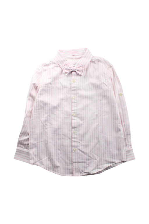A Pink Long Sleeve Shirts from Nicholas & Bears in size 8Y for neutral. (Front View)