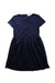 A Navy Short Sleeve Dresses from Polo Ralph Lauren in size 8Y for girl. (Back View)