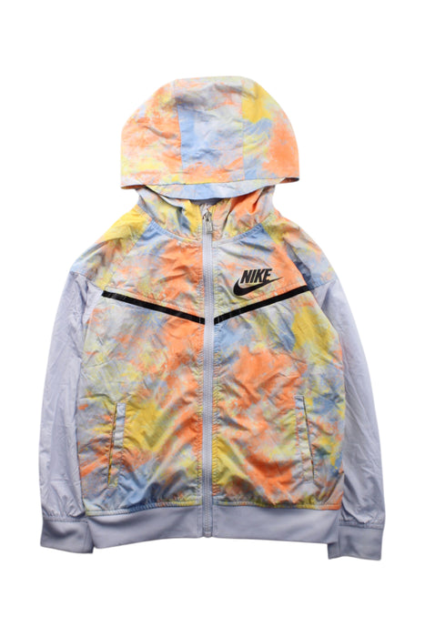 A Multicolour Zippered Sweatshirts from Nike in size 7Y for neutral. (Front View)