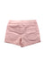 A Pink Shorts from Anko in size 12Y for girl. (Back View)