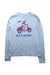 A Blue Long Sleeve T Shirts from Crewcuts in size 12Y for girl. (Front View)
