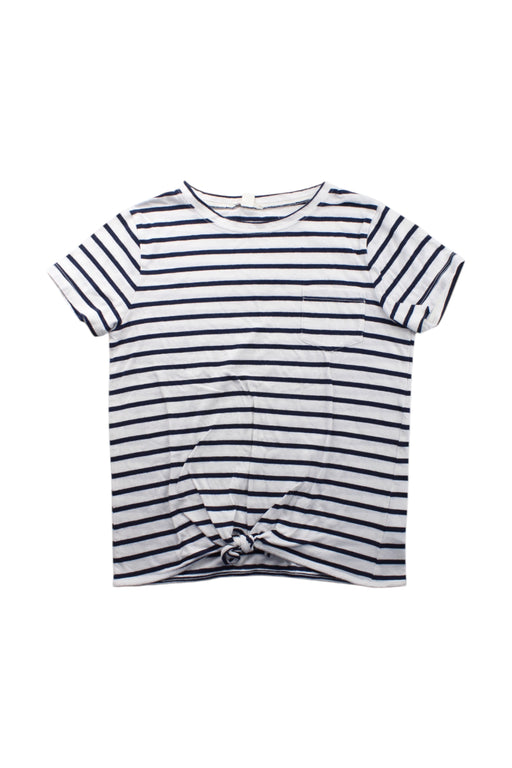 A White Short Sleeve T Shirts from Crewcuts in size 12Y for girl. (Front View)