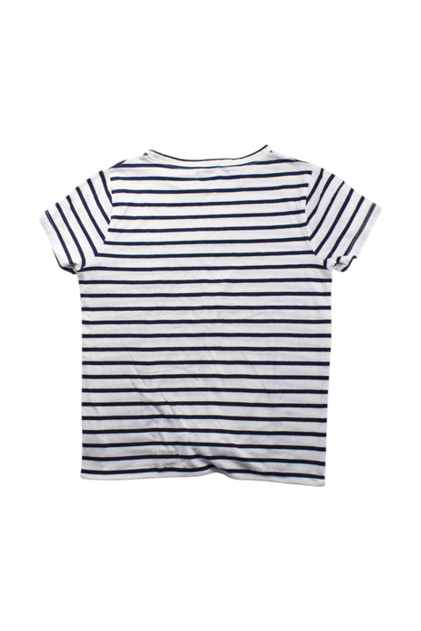 A White Short Sleeve T Shirts from Crewcuts in size 12Y for girl. (Back View)