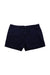 A Navy Shorts from Crewcuts in size 12Y for girl. (Front View)