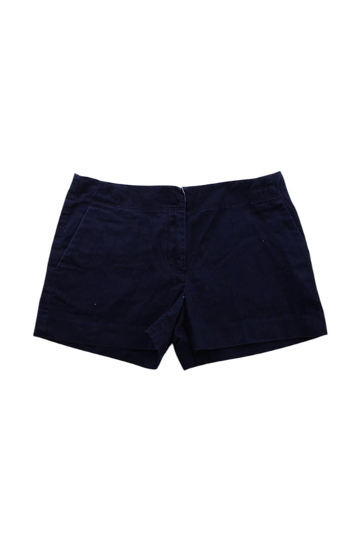 A Navy Shorts from Crewcuts in size 12Y for girl. (Front View)