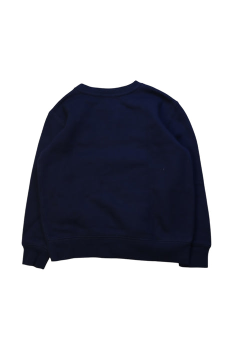 A Navy Crewneck Sweatshirts from Polo Ralph Lauren in size 6T for neutral. (Back View)