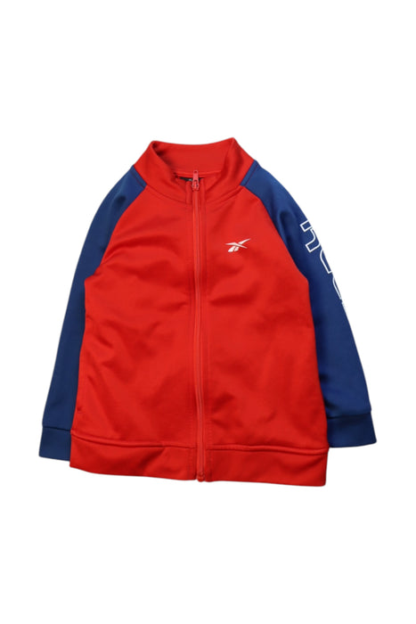 A Red Lightweight Jackets from Reebok in size 2T for neutral. (Front View)