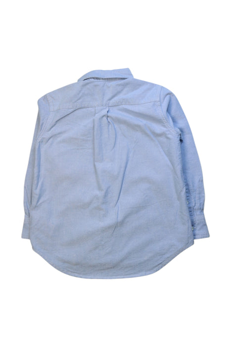 A Blue Long Sleeve Shirts from Ralph Lauren in size 4T for boy. (Back View)