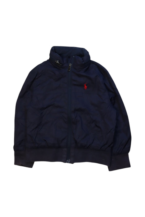 A Navy Lightweight Jackets from Polo Ralph Lauren in size 3T for neutral. (Front View)