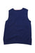 A Navy Dress Up Vests from Kingkow in size 6T for boy. (Back View)