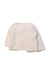 A Ivory Cardigans from Petit Bateau in size 12-18M for neutral. (Back View)