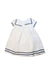 A White Short Sleeve Dresses from John Lewis in size 12-18M for girl. (Back View)