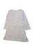A White Long Sleeve Dresses from Petit Bateau in size 6T for girl. (Back View)