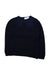 A Navy Knit Sweaters from Jacadi in size 6T for girl. (Front View)