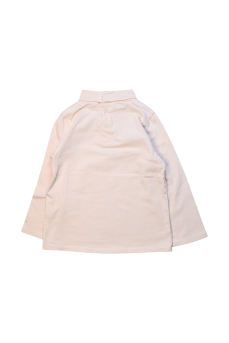 A Peach Long Sleeve Tops from Chloe in size 12-18M for neutral. (Back View)