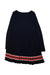A Navy Long Sleeve Dresses from Jacadi in size 6T for girl. (Back View)