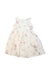 A White Sleeveless Dresses from Bonpoint in size 4T for girl. (Front View)