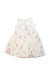 A White Sleeveless Dresses from Bonpoint in size 4T for girl. (Back View)