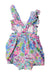 A Multicolour Sleeveless Rompers from Jacadi in size 12-18M for girl. (Back View)