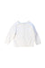 A White Cardigans from Jacadi in size 18-24M for girl. (Front View)