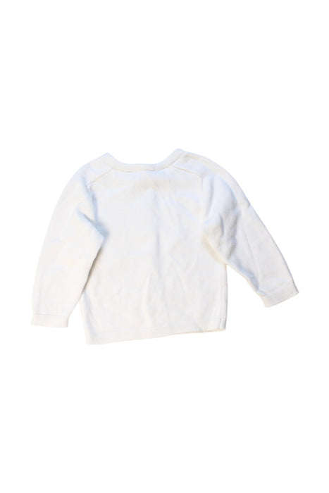 A White Cardigans from Jacadi in size 18-24M for girl. (Back View)