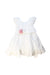 A White Sleeveless Dresses from Mayoral in size 18-24M for girl. (Front View)