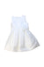 A White Sleeveless Dresses from iDO in size 18-24M for girl. (Front View)