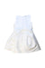 A White Sleeveless Dresses from iDO in size 18-24M for girl. (Back View)