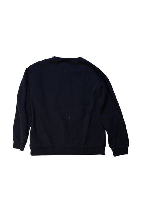 A Black Crewneck Sweatshirts from Name It in size 11Y for girl. (Back View)