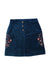 A Blue Mid Skirts from Sergent Major in size 11Y for girl. (Front View)