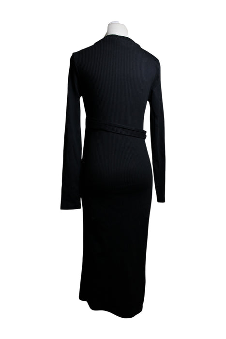 A Black Long Sleeve Dresses from Jojo Maman Bébé in size S for maternity. (Back View)