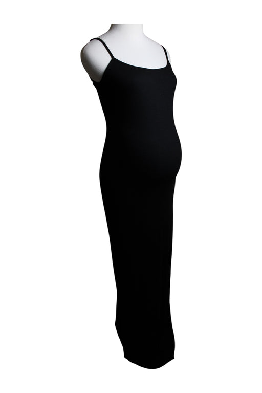 A Black Sleeveless Dresses from Seraphine in size S for maternity. (Front View)