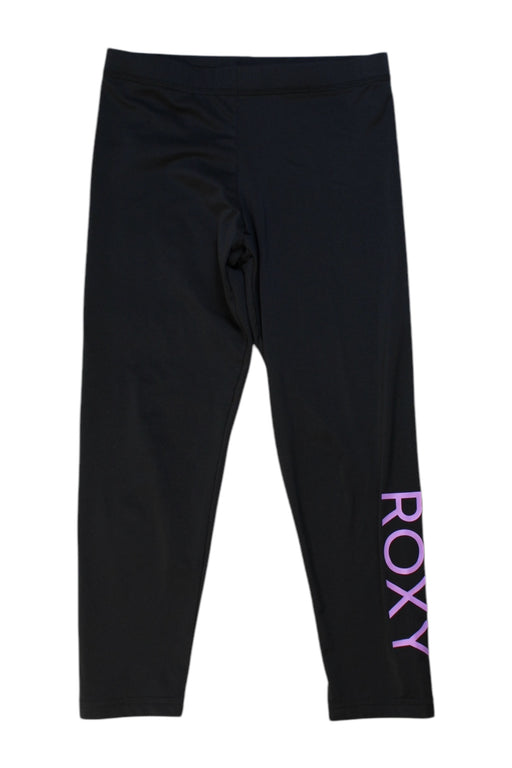A Black Leggings from Roxy in size 7Y for girl. (Front View)