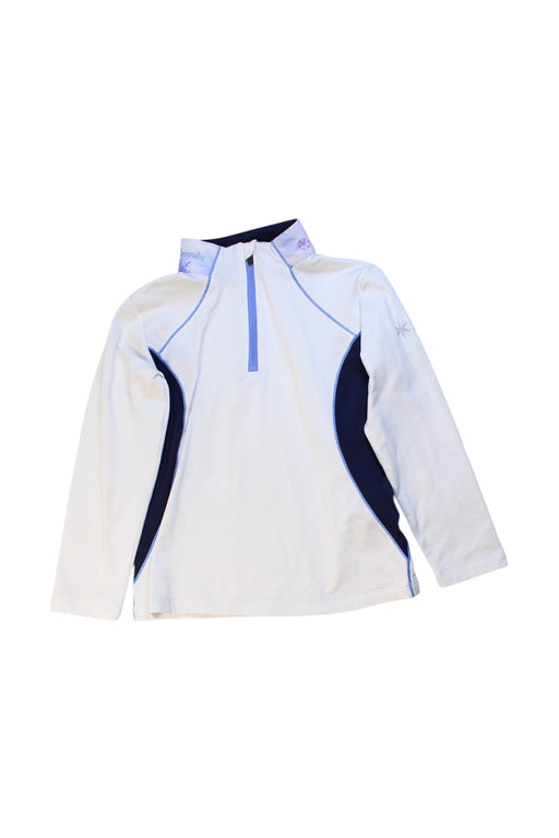 A White Long Sleeve Tops from Phenix in size 5T for girl. (Front View)