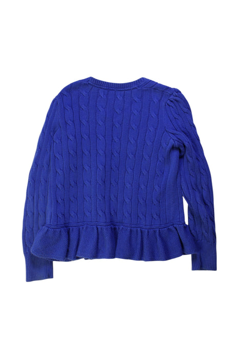 A Blue Cardigans from Ralph Lauren in size 5T for girl. (Back View)