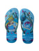 A Blue Flip Flops from Havaianas in size 6T for girl. (Front View)