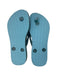 A Blue Flip Flops from Havaianas in size 6T for girl. (Back View)