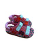 A Pink Sandals from Mini Melissa in size 6T for girl. (Back View)