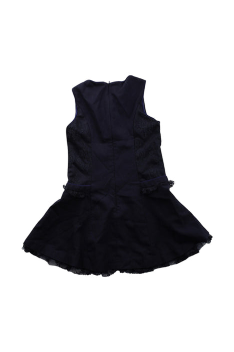A Black Sleeveless Dresses from Nicholas & Bears in size 4T for girl. (Back View)