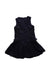 A Black Sleeveless Dresses from Nicholas & Bears in size 4T for girl. (Back View)