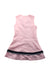 A Pink Sleeveless Dresses from Nicholas & Bears in size 6T for girl. (Back View)