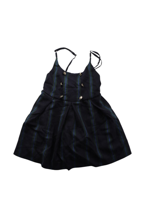 A Navy Sleeveless Dresses from Nicholas & Bears in size 4T for girl. (Front View)