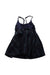 A Navy Sleeveless Dresses from Nicholas & Bears in size 4T for girl. (Back View)