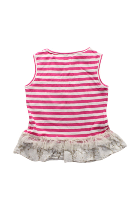 A Pink Sleeveless Tops from Nicholas & Bears in size 6T for girl. (Back View)