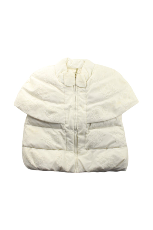 A White Puffer/Quilted Coats & Outerwear from Nicholas & Bears in size 3T for neutral. (Front View)