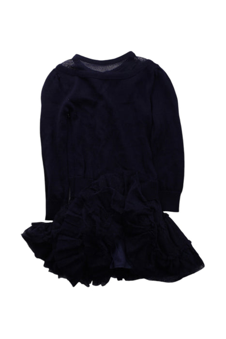 A Black Long Sleeve Dresses from Nicholas & Bears in size 3T for girl. (Back View)