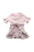 A Pink Sweater Dresses from Nicholas & Bears in size 12-18M for girl. (Front View)