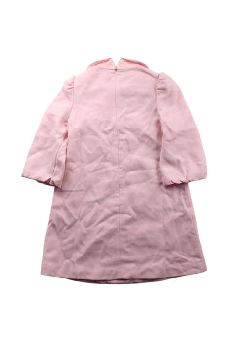 A Pink Long Sleeve Dresses from Nicholas & Bears in size 4T for girl. (Back View)