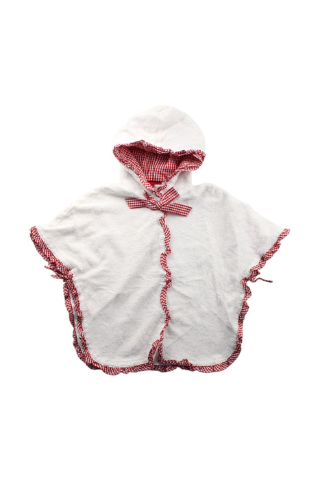 A Red Capes & Ponchos from Nicholas & Bears in size 3T for neutral. (Front View)